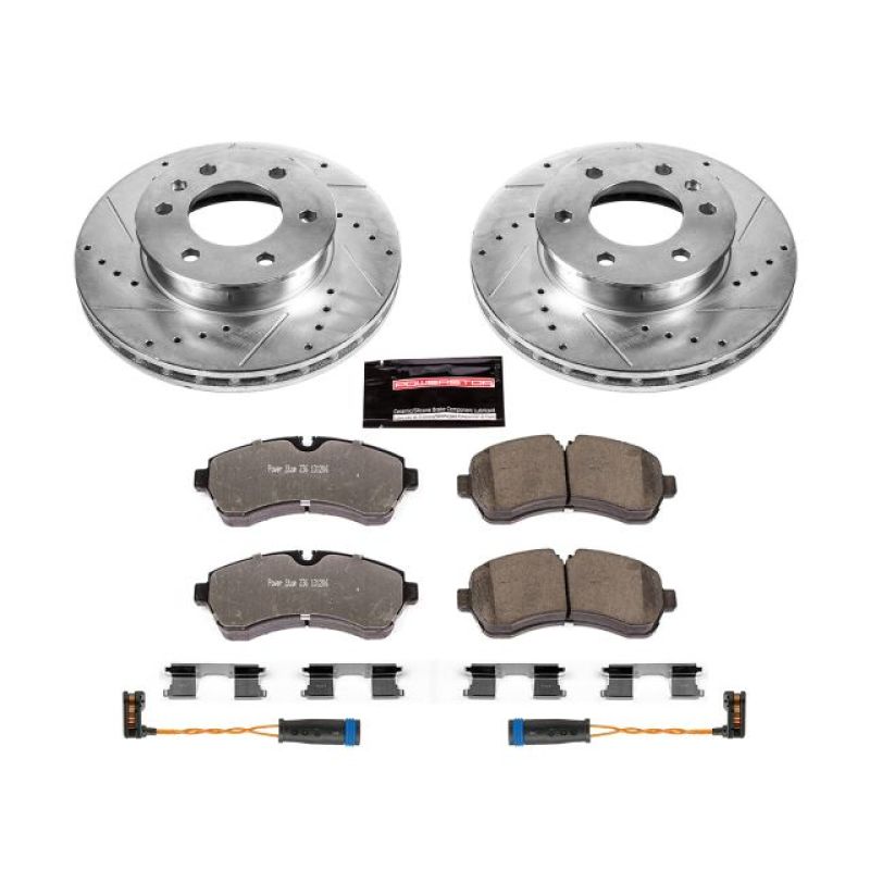 Power Stop 07-09 Dodge Sprinter 3500 Front Z36 Truck & Tow Brake Kit-PowerStop-PSBK6234-36