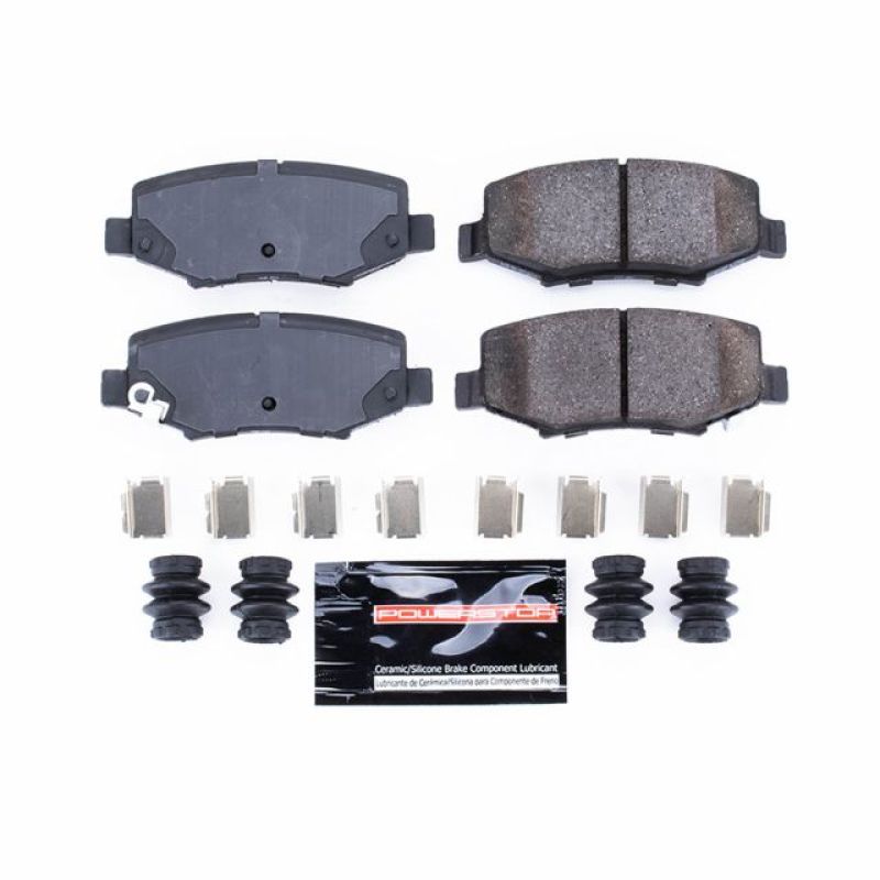 Power Stop 07-11 Dodge Nitro Rear Z23 Evolution Sport Brake Pads w/Hardware-PowerStop-PSBZ23-1274