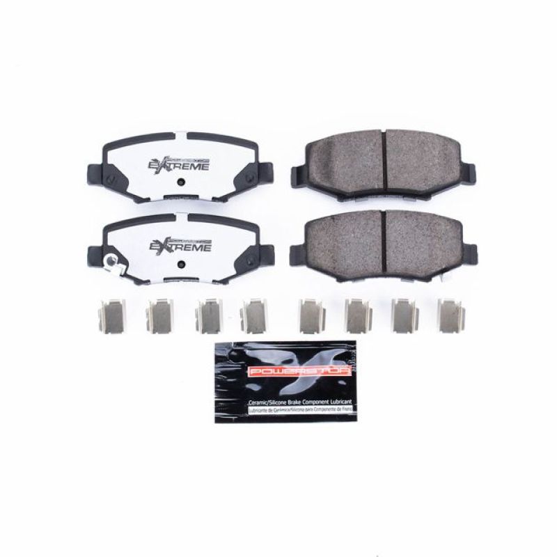 Power Stop 07-11 Dodge Nitro Rear Z36 Truck & Tow Brake Pads w/Hardware-PowerStop-PSBZ36-1274