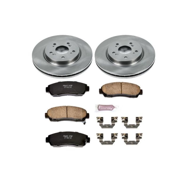 Power Stop 07-12 Acura RDX Front Autospecialty Brake Kit-PowerStop-PSBKOE228
