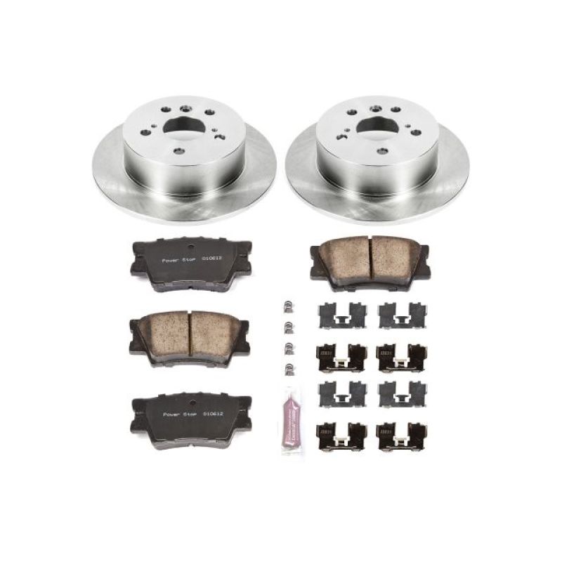 Power Stop 07-12 Lexus ES350 Rear Autospecialty Brake Kit-PowerStop-PSBKOE3068