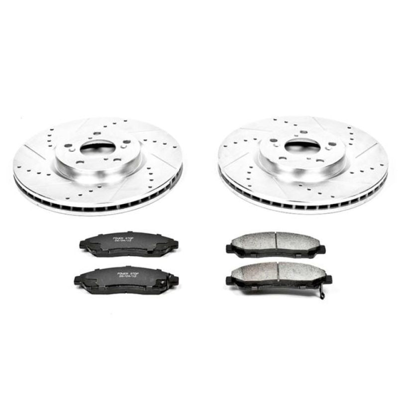 Power Stop 07-13 Acura MDX Front Z23 Evolution Sport Brake Kit-PowerStop-PSBK5370