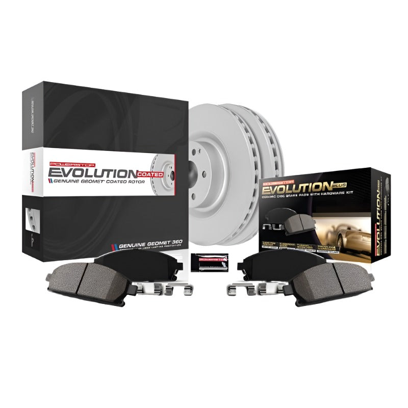 Power Stop 07-13 Acura MDX Rear Z17 Evolution Geomet Coated Brake Kit - Black Ops Auto Works