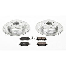 Load image into Gallery viewer, Power Stop 07-13 Acura MDX Rear Z23 Evolution Sport Brake Kit - Black Ops Auto Works