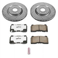 Load image into Gallery viewer, Power Stop 07-14 Ford Mustang Front Z26 Street Warrior Brake Kit-PowerStop-PSBK4547-26