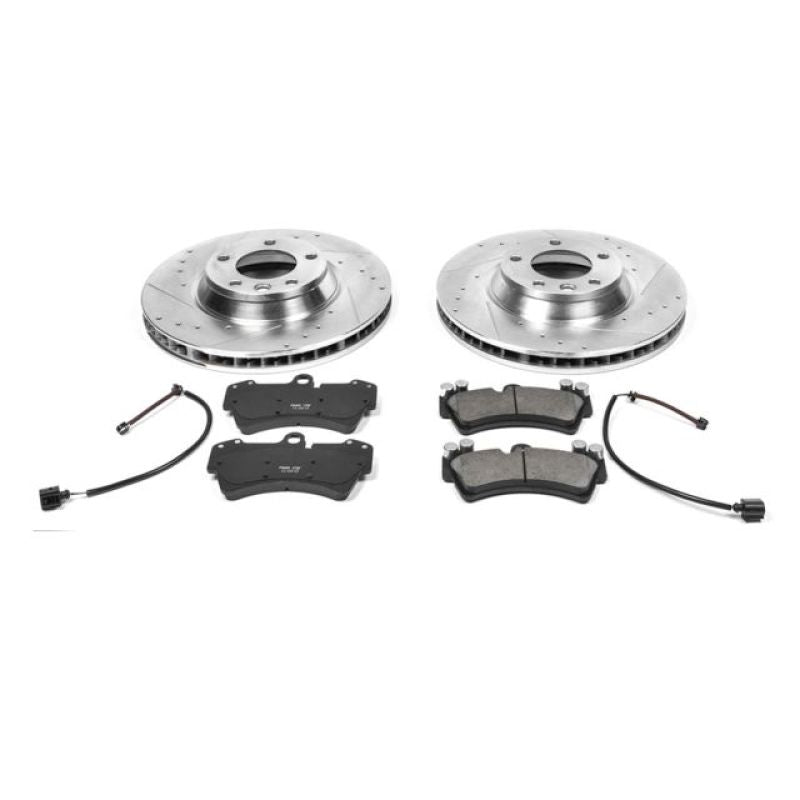Power Stop 07-15 Audi Q7 Front Z23 Evolution Sport Brake Kit-PowerStop-PSBK4558