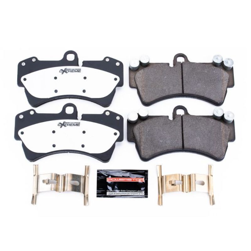 Power Stop 07-15 Audi Q7 Front Z26 Extreme Street Brake Pads w/Hardware-PowerStop-PSBZ26-977