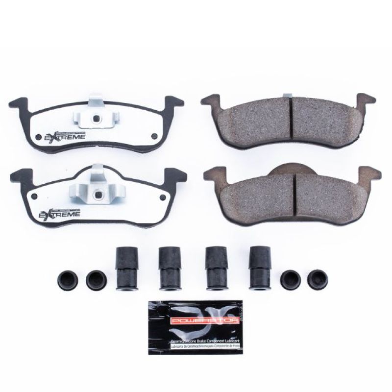 Power Stop 07-17 Ford Expedition Rear Z36 Truck & Tow Brake Pads w/Hardware - Black Ops Auto Works