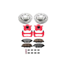 Load image into Gallery viewer, Power Stop 07-17 Jeep Wrangler Front Z36 Truck &amp; Tow Brake Kit w/Calipers-PowerStop-PSBKC3097-36