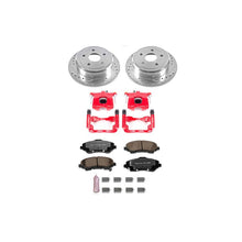 Load image into Gallery viewer, Power Stop 07-17 Jeep Wrangler Rear Z36 Truck &amp; Tow Brake Kit w/Calipers-PowerStop-PSBKC3090-36