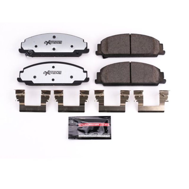 Power Stop 08-09 Pontiac G8 Front Z26 Extreme Street Brake Pads w/Hardware - Black Ops Auto Works