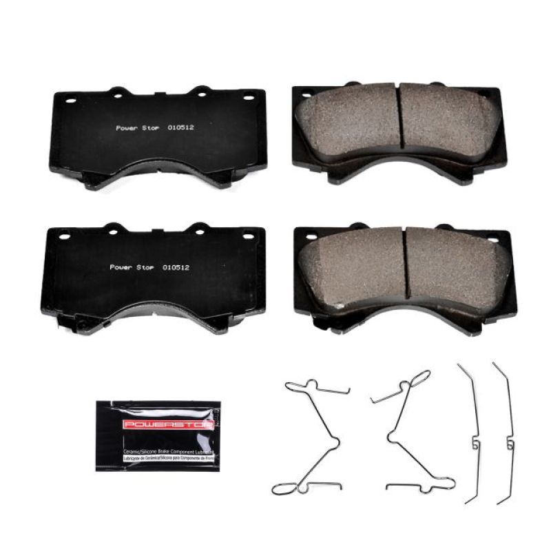 Power Stop 08-11 Lexus LX570 Front Z23 Evolution Sport Brake Pads w/Hardware-PowerStop-PSBZ23-1303