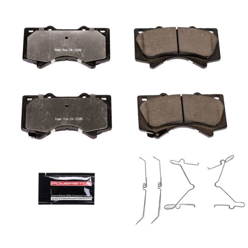 Power Stop 08-11 Lexus LX570 Front Z36 Truck & Tow Brake Pads w/Hardware-PowerStop-PSBZ36-1303