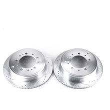 Load image into Gallery viewer, Power Stop 08-11 Lexus LX570 Rear Evolution Drilled &amp; Slotted Rotors - Pair-PowerStop-PSBJBR1355XPR