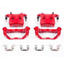 Load image into Gallery viewer, Power Stop 08-12 Infiniti EX35 Front Red Calipers w/Brackets - Pair-PowerStop-PSBS2870B