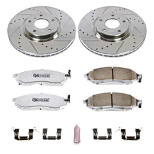 Load image into Gallery viewer, Power Stop 08-12 Infiniti EX35 Front Z26 Street Warrior Brake Kit - Black Ops Auto Works