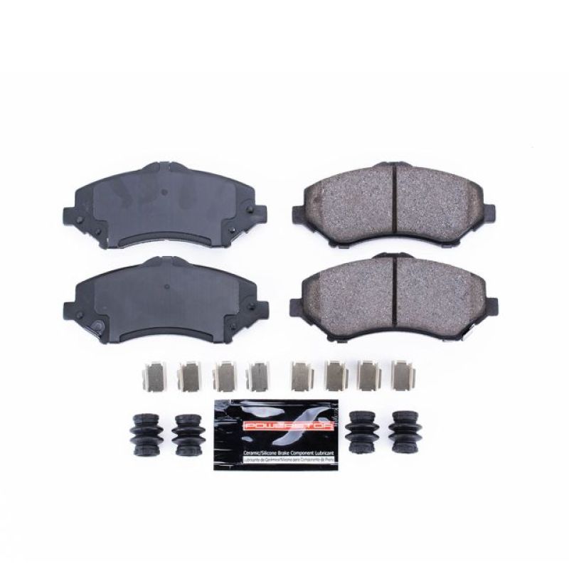 Power Stop 08-16 Chrysler Town & Country Front Z23 Evolution Sport Brake Pads w/Hardware - Black Ops Auto Works