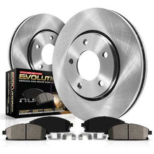 Load image into Gallery viewer, PowerStop KOE5695 Autospecialty OE Stock Replacement Brake Kit (OE-style rotors + ceramic pads)