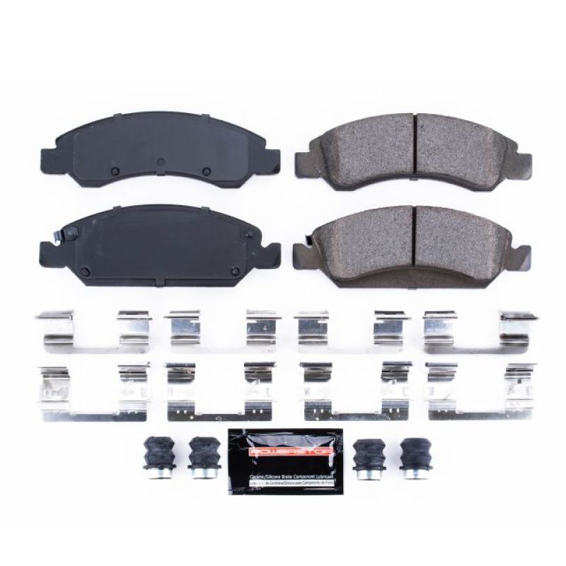 Power Stop 08-19 Cadillac Escalade Front Z23 Evolution Sport Brake Pads w/Hardware-PowerStop-PSBZ23-1363