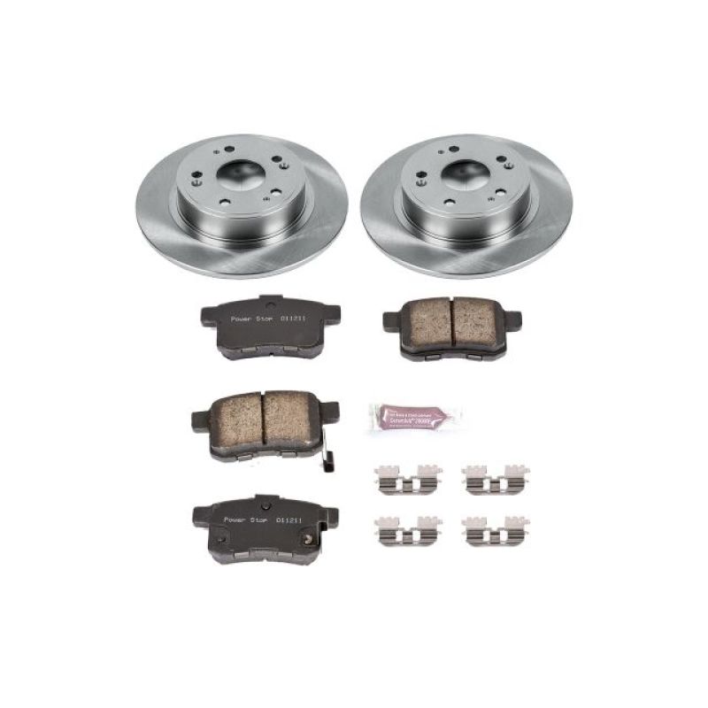 Power Stop 09-10 Acura TSX Rear Autospecialty Brake Kit-PowerStop-PSBKOE3127