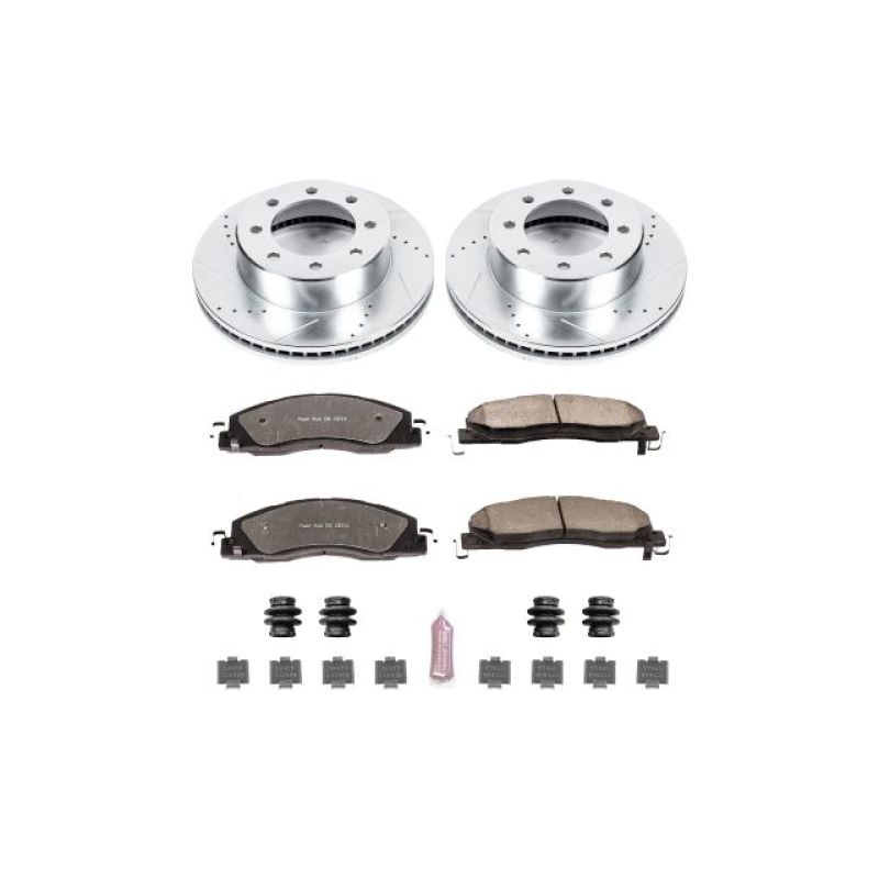 Power Stop 09-10 Dodge Ram 2500 Front Z36 Truck & Tow Brake Kit-PowerStop-PSBK5411-36