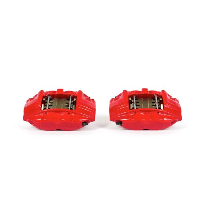 Power Stop 09-13 Infiniti FX50 Front Red Calipers w/o Brackets - Pair-PowerStop-PSBS6232