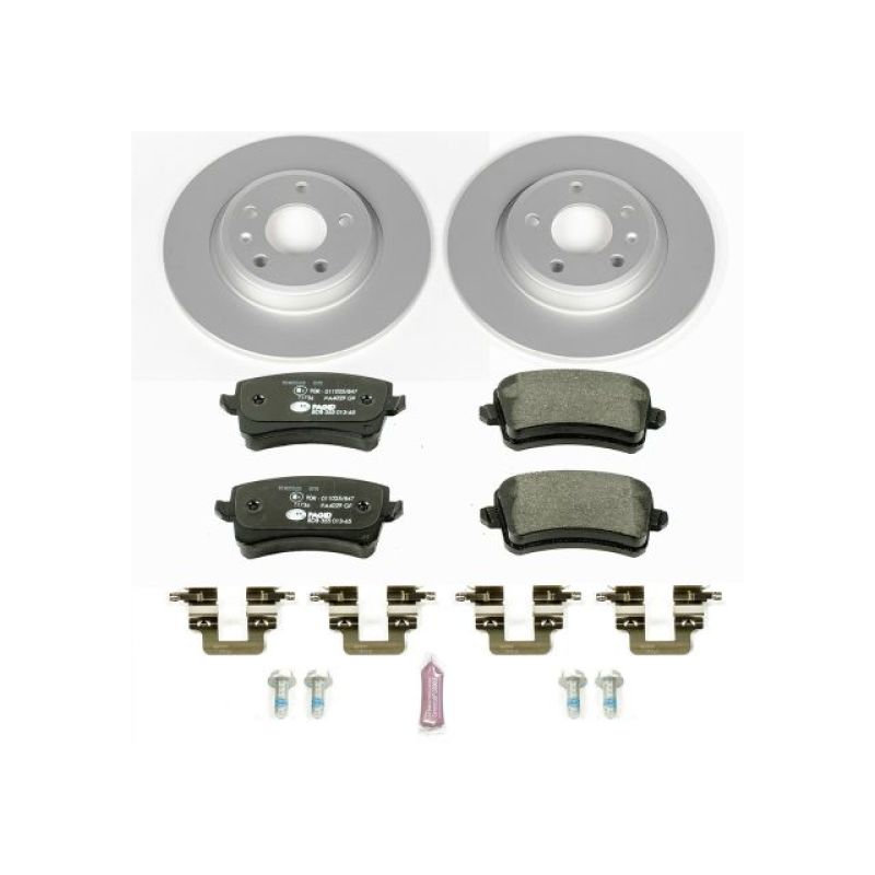 Power Stop 09-16 Audi A4 Rear Euro-Stop Brake Kit-PowerStop-PSBESK4745