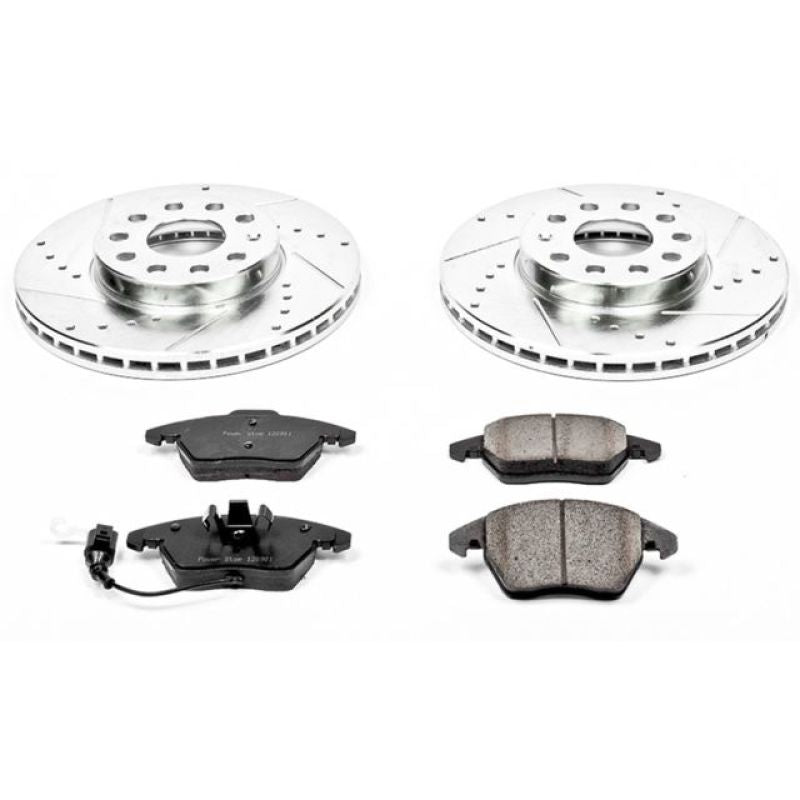 Power Stop 10-12 Audi A3 Front Z23 Evolution Sport Brake Kit-PowerStop-PSBK4623