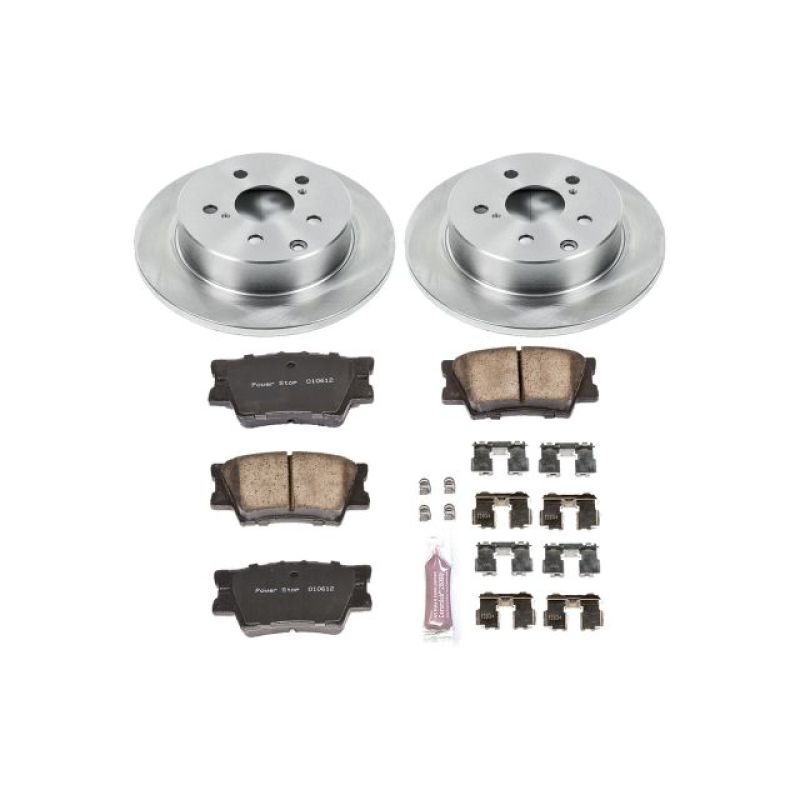 Power Stop 10-12 Lexus HS250h Rear Autospecialty Brake Kit-PowerStop-PSBKOE4671