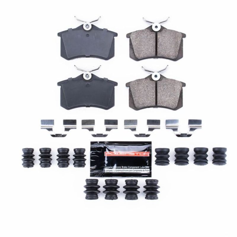 Power Stop 10-13 Audi A3 Rear Z23 Evolution Sport Brake Pads w/Hardware-PowerStop-PSBZ23-340