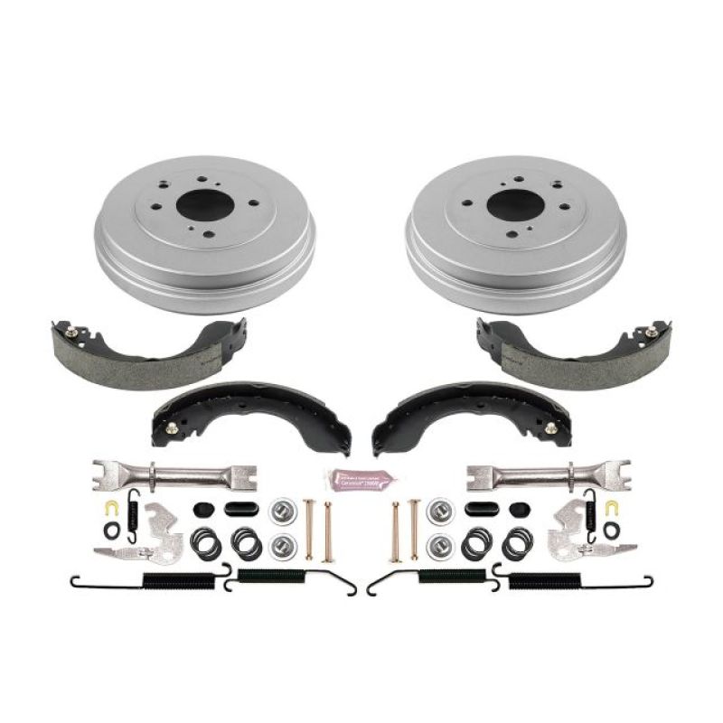 Power Stop 10-14 Nissan Cube Rear Autospecialty Drum Kit-PowerStop-PSBKOE15404DK