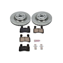 Load image into Gallery viewer, PowerStop KOE5602 Autospecialty OE Stock Replacement Brake Kit (OE-style rotors + ceramic pads)