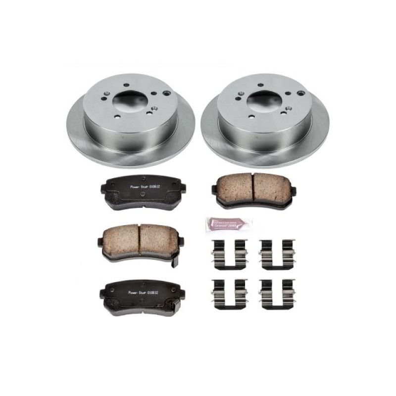 Power Stop 10-15 Hyundai Tucson Rear Autospecialty Brake Kit-PowerStop-PSBKOE5394
