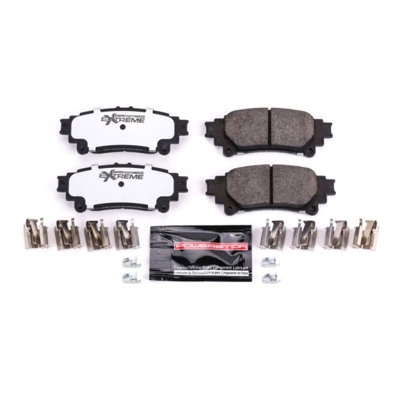 Power Stop 10-15 Lexus RX350 Rear Z36 Truck & Tow Brake Pads w/Hardware-PowerStop-PSBZ36-1391