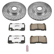 Load image into Gallery viewer, PowerStop K6166-26 Z26 Street Warrior 1-Click Brake Kit (drilled/slotted rotors + Z26 pads)