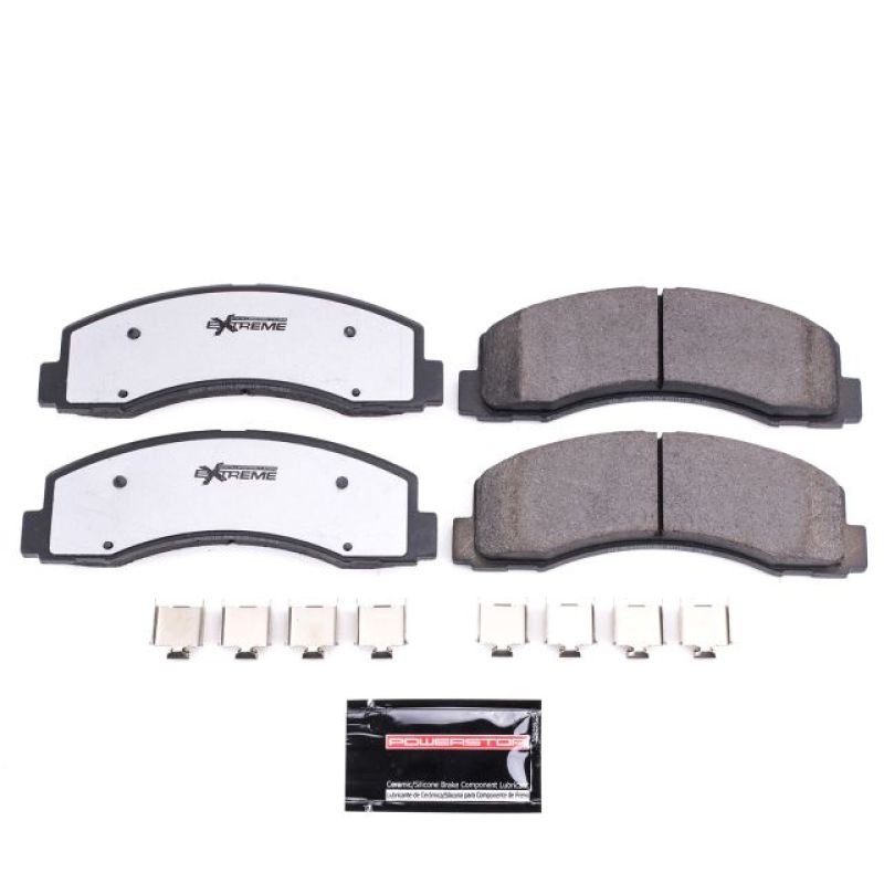 Power Stop 10-19 Ford Expedition Front Z36 Truck & Tow Brake Pads w/Hardware-PowerStop-PSBZ36-2087