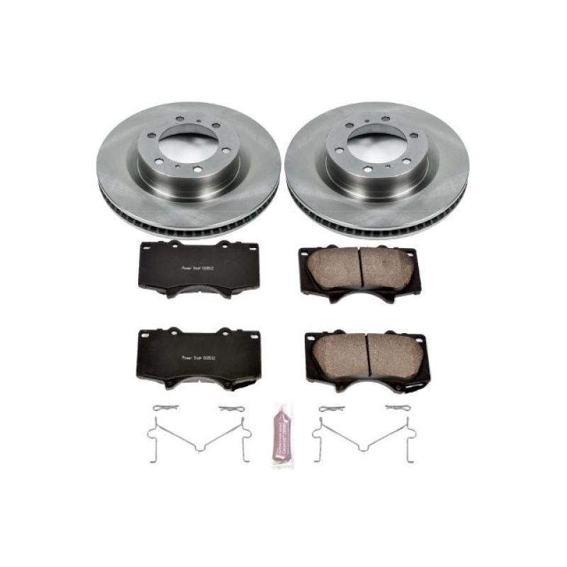 Power Stop 10-19 Lexus GX460 Front Autospecialty Brake Kit-PowerStop-PSBKOE5873