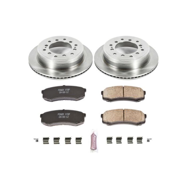 Power Stop 10-19 Lexus GX460 Rear Autospecialty Brake Kit-PowerStop-PSBKOE5875