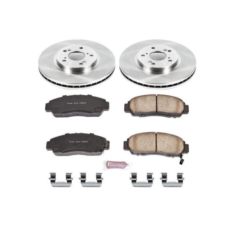 Power Stop 11-14 Acura TSX Front Autospecialty Brake Kit-PowerStop-PSBKOE5392