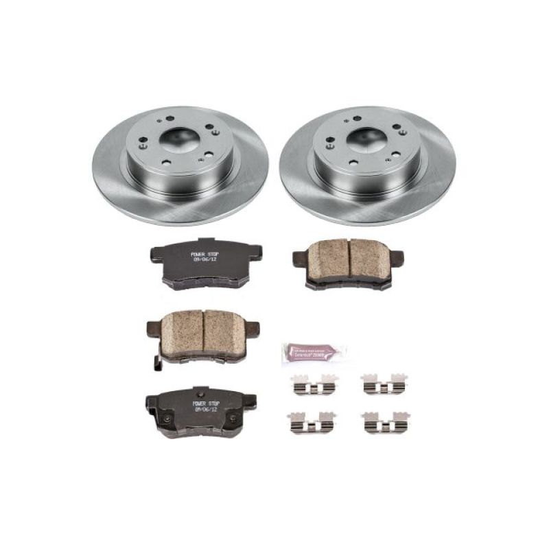 Power Stop 11-14 Acura TSX Rear Autospecialty Brake Kit-PowerStop-PSBKOE5368