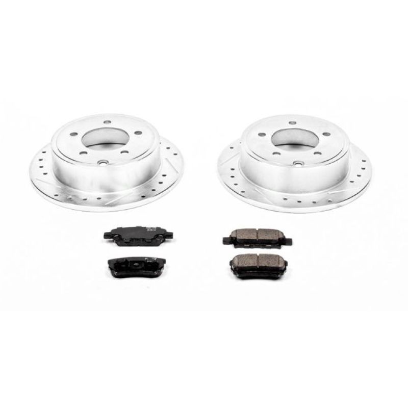 Power Stop 11-14 Chrysler 200 Rear Z23 Evolution Sport Brake Kit-PowerStop-PSBK3033