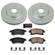 Load image into Gallery viewer, Power Stop 11-15 Chevrolet Cruze Front Z17 Evolution Geomet Coated Brake Kit-PowerStop-PSBCRK5550