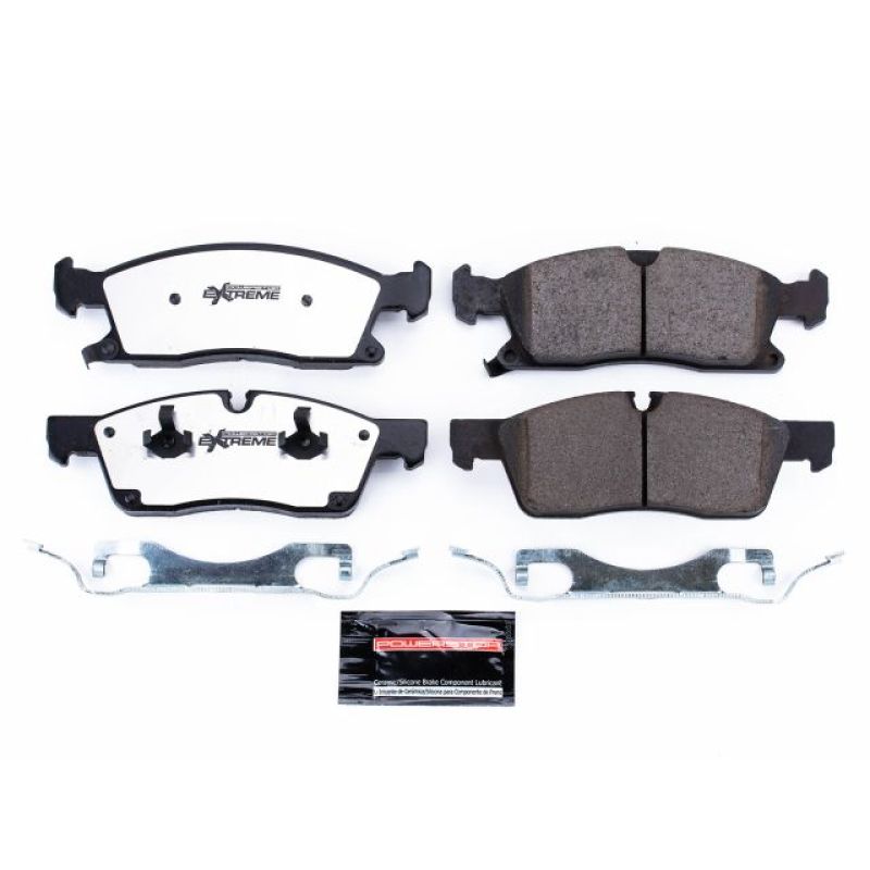 Power Stop 11-16 Dodge Durango Front Z36 Truck & Tow Brake Pads w/Hardware-PowerStop-PSBZ36-1455
