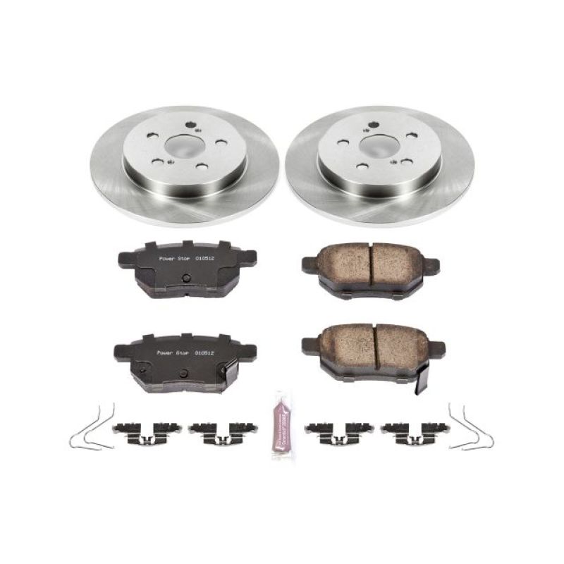 Power Stop 11-17 Lexus CT200h Rear Autospecialty Brake Kit - Black Ops Auto Works