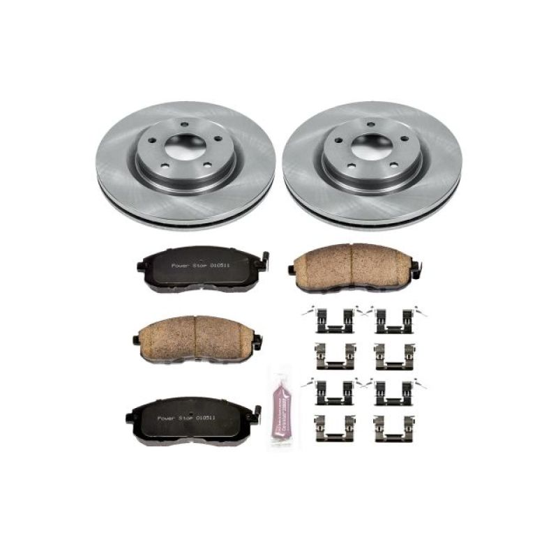 Power Stop 11-17 Nissan Juke Front Autospecialty Brake Kit-PowerStop-PSBKOE6094