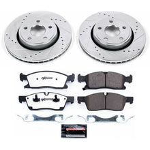 Load image into Gallery viewer, PowerStop K5951-36 Z36 Truck &amp; Tow 1-Click Brake Kit (drilled/slotted rotors + Z36 pads)
