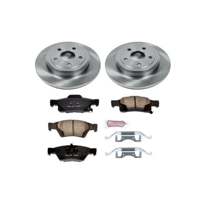Power Stop 11-19 Dodge Durango Rear Autospecialty Brake Kit-PowerStop-PSBKOE5950