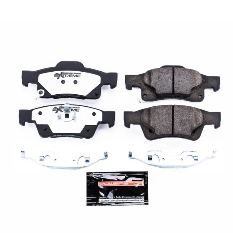Power Stop 11-19 Dodge Durango Rear Z36 Truck & Tow Brake Pads w/Hardware - Black Ops Auto Works