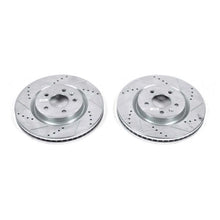 Load image into Gallery viewer, Power Stop 11-19 Ford Explorer Front Evolution Drilled &amp; Slotted Rotors - Pair-PowerStop-PSBAR85137XPR