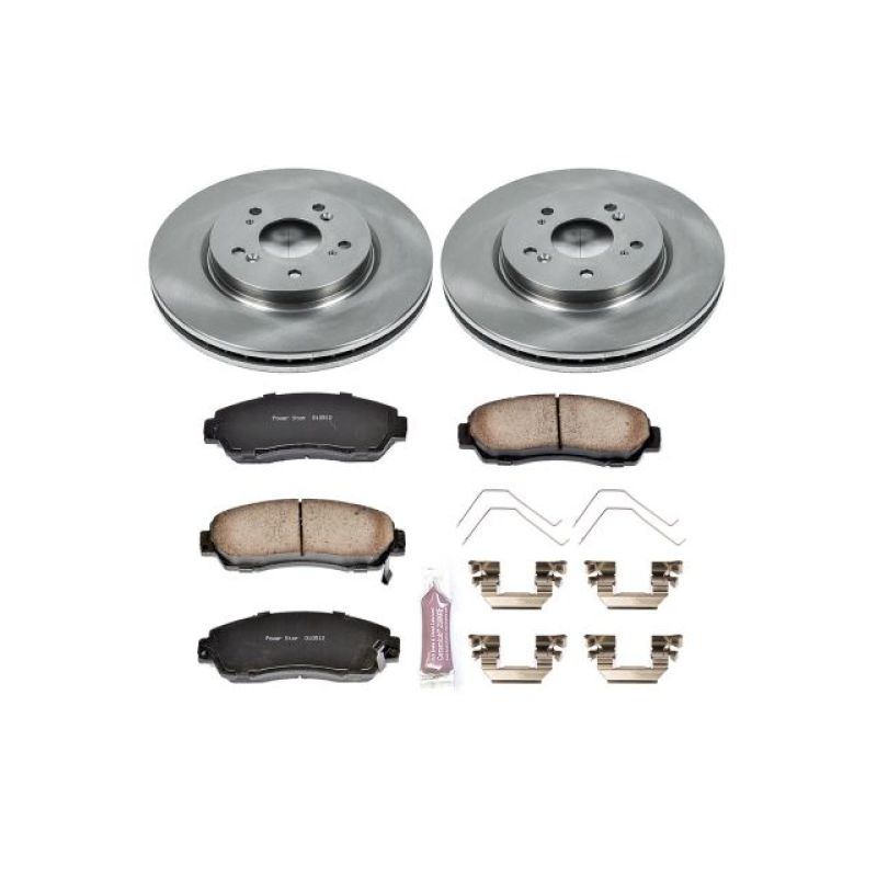 Power Stop 12-15 Honda Crosstour Front Autospecialty Brake Kit - Black Ops Auto Works